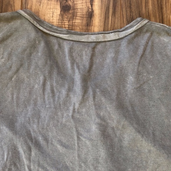 NWT - We The Free Girl Talk Tee In Gray XS - Picture 6 of 9